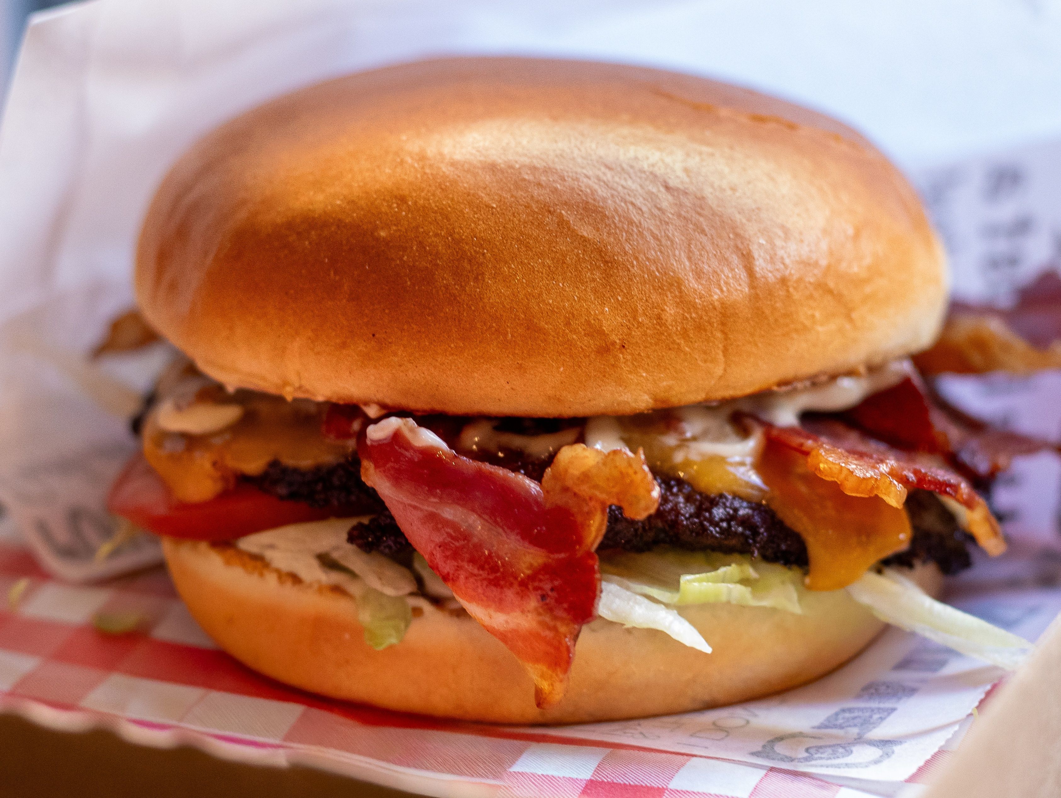 Bacon Madness burger