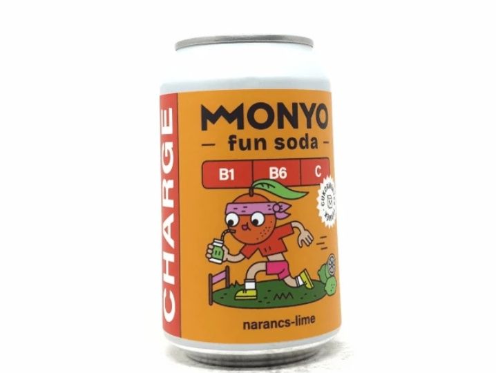 Monyo Charge Orange-Lime Fun Soda